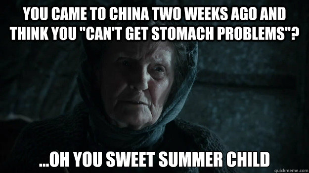 You came to China two weeks ago and think you 