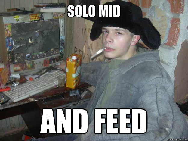 Solo Mid and feed Caption 3 goes here  