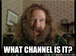  What channel is it?  What year is it