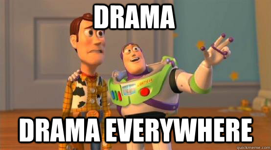 Drama Drama Everywhere   Buzz Glitter