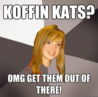 Koffin Kats? omg get them out of there! - Koffin Kats? omg get them out of there!  Musically Oblivious 8th Grader