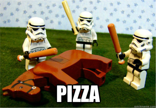  pizza -  pizza  Beating dead horse