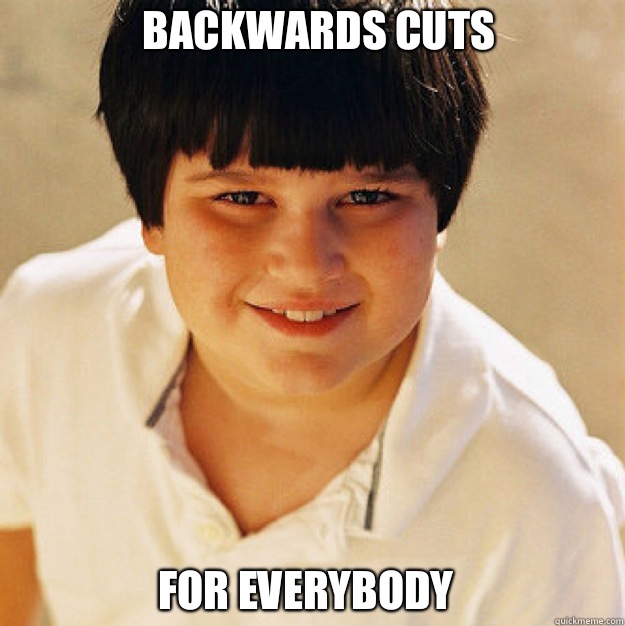 Backwards cuts For everybody  Annoying Childhood Friend Square