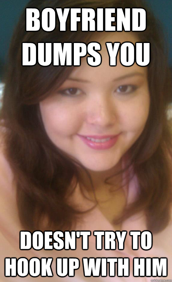 Boyfriend dumps you Doesn't try to hook up with him  Good Girl Gabby
