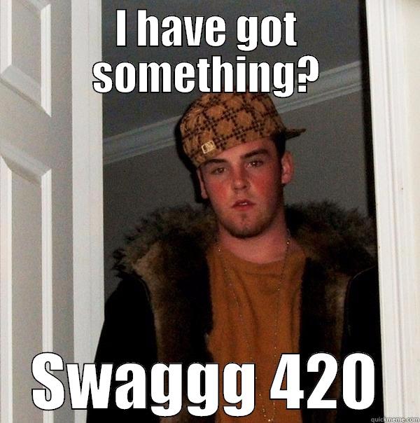 I HAVE GOT SOMETHING? SWAGGG 420 Scumbag Steve