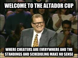 Welcome to the Altador Cup where cheaters are everywhere and the standings and scheduling make no sense  
