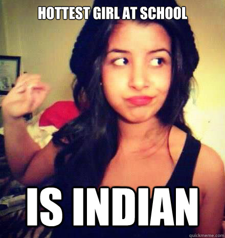 Hottest Girl at school is indian  another poly girl