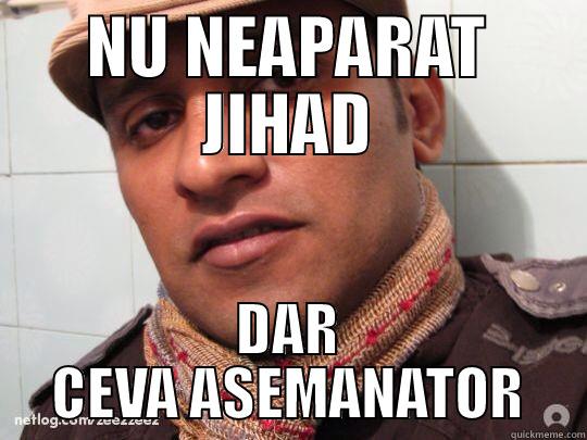 NU NEAPARAT JIHAD DAR CEVA ASEMANATOR Misc
