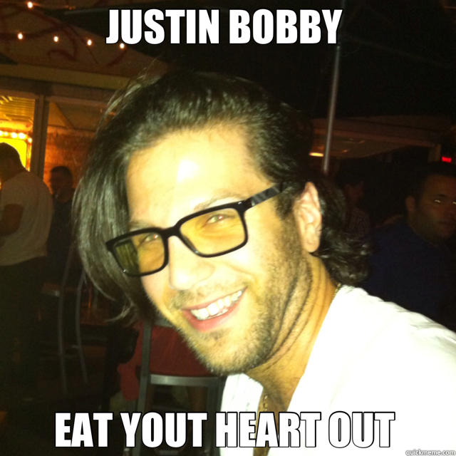 JUSTIN BOBBY  EAT YOUT HEART OUT  - JUSTIN BOBBY  EAT YOUT HEART OUT   Cory