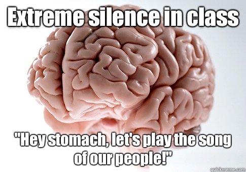 Extreme silence in class 
