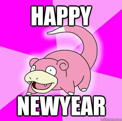 Happy Newyear  Slowpoke