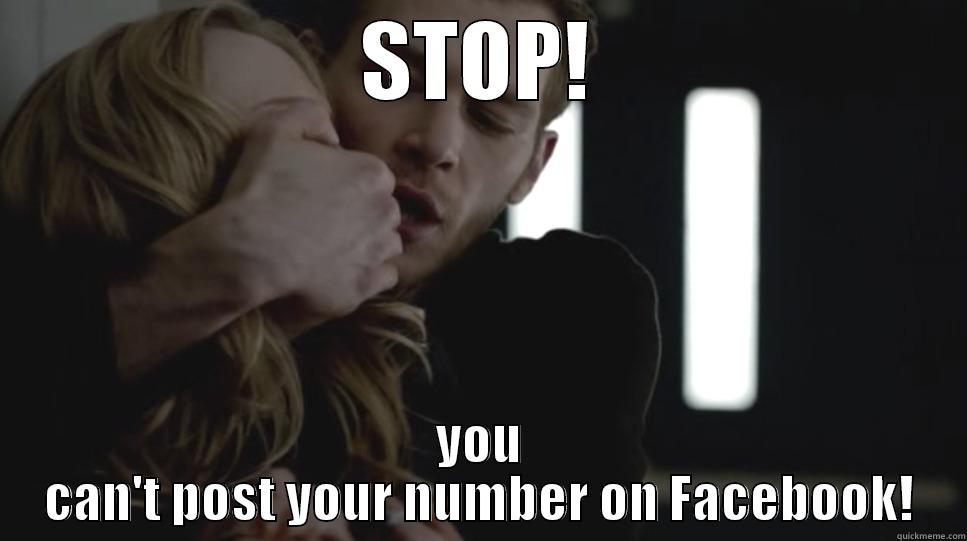 STOP! YOU CAN'T POST YOUR NUMBER ON FACEBOOK! Misc
