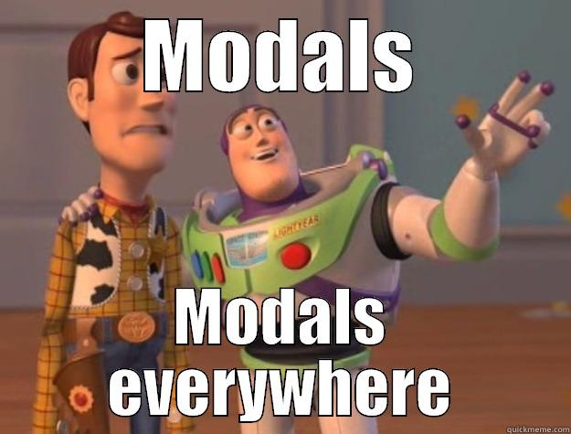 modals everywhere - MODALS MODALS EVERYWHERE Toy Story