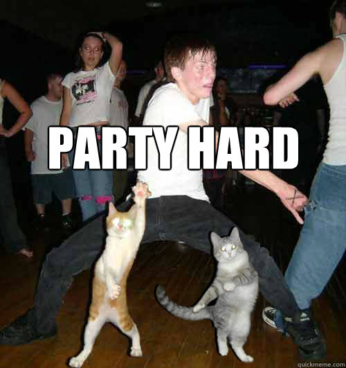 party hard  Party hard