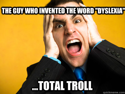 THE GUY WHO INVENTED THE WORd 