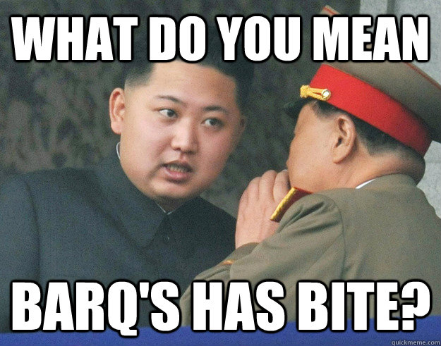 What do you mean barq's has bite?  Hungry Kim Jong Un