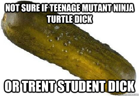 NOT SURE IF TEENAGE MUTANT NINJA TURTLE DICK OR TRENT STUDENT DICK - NOT SURE IF TEENAGE MUTANT NINJA TURTLE DICK OR TRENT STUDENT DICK  TRENT DICK