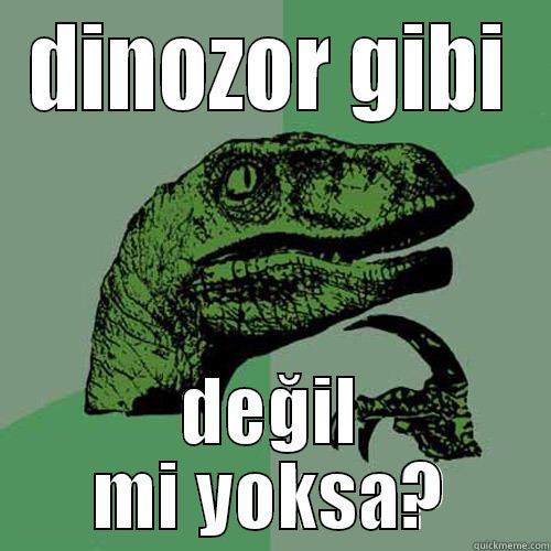 DINOZOR GIBI DEĞIL MI YOKSA? Philosoraptor