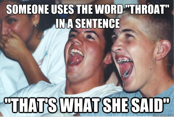 someone uses the word 