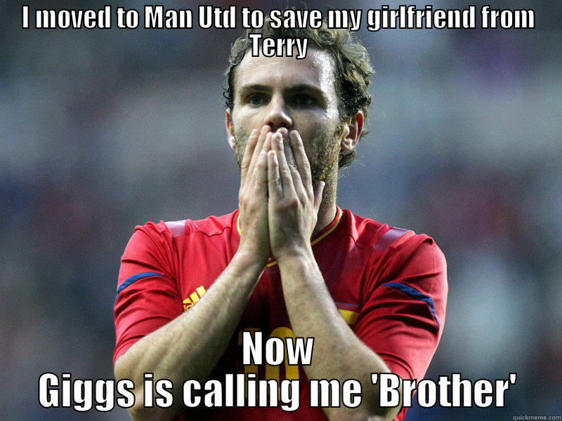 Doesnt Mata - I MOVED TO MAN UTD TO SAVE MY GIRLFRIEND FROM TERRY NOW GIGGS IS CALLING ME 'BROTHER' Misc