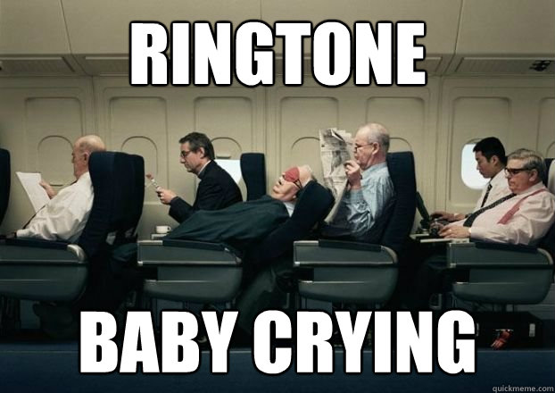 RINGTONE Baby Crying  Scumbag Passenger