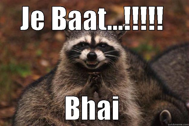  BHAI Evil Plotting Raccoon