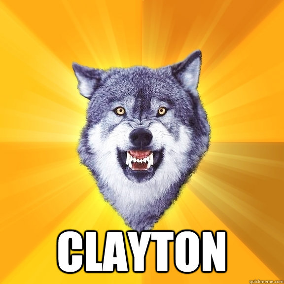  clayton  Courage Wolf