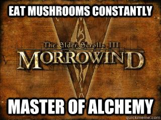 Eat mushrooms constantly Master of Alchemy - Eat mushrooms constantly Master of Alchemy  Misc