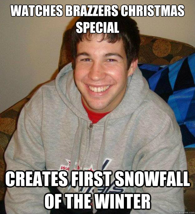Watches Brazzers christmas special Creates first snowfall of the winter  