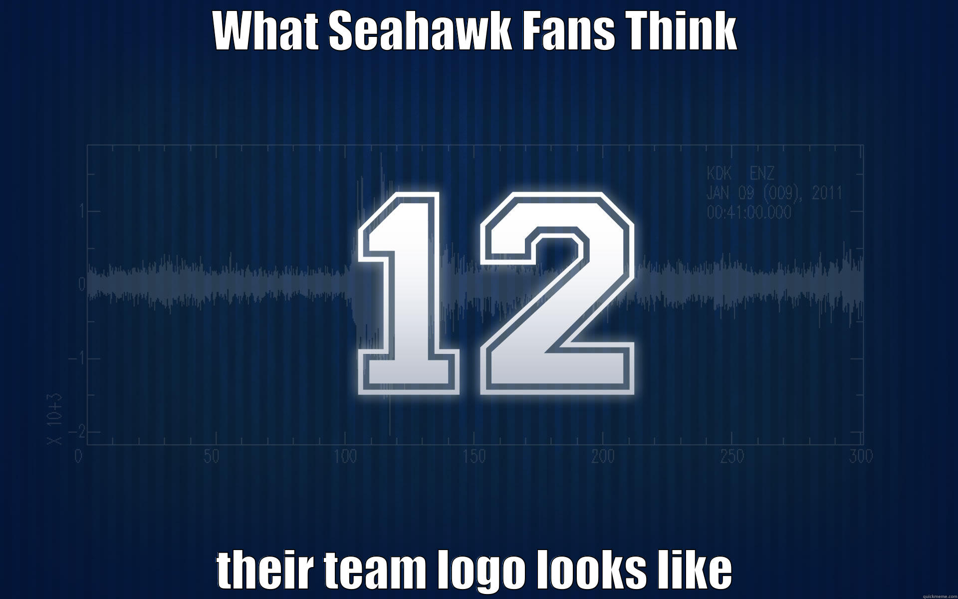 WHAT SEAHAWK FANS THINK THEIR TEAM LOGO LOOKS LIKE Misc