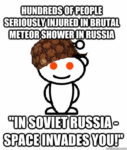 Hundreds of people seriously injured in brutal meteor shower in Russia 