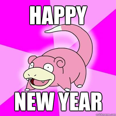 Happy New year  Slowpoke