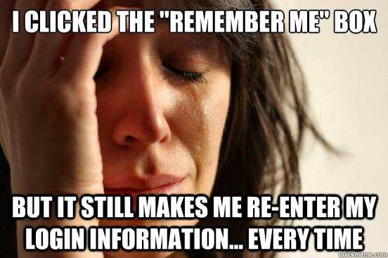 I clicked the 