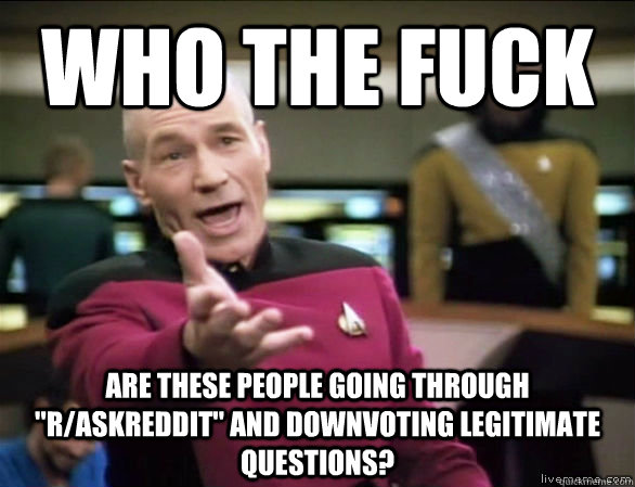 who the fuck are these people going through 