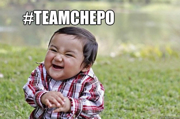  #TEAMCHEPO  Evil Toddler