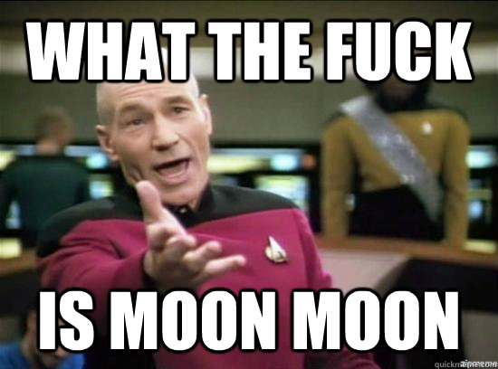 What the fuck is Moon moon  Annoyed Picard HD