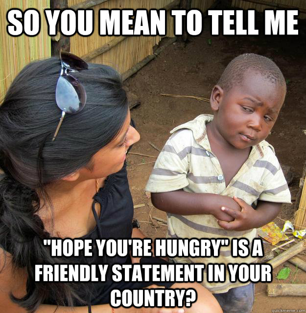 So you mean to tell me 