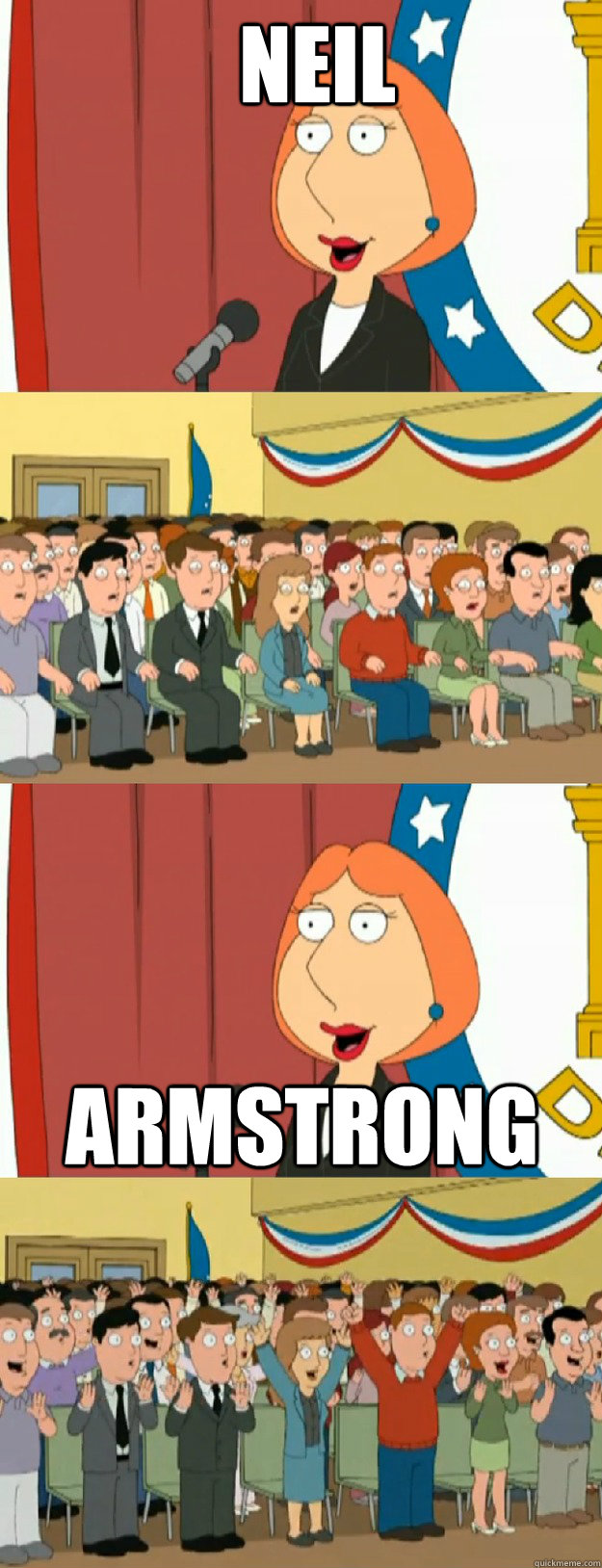 Neil Armstrong  Lois Griffin