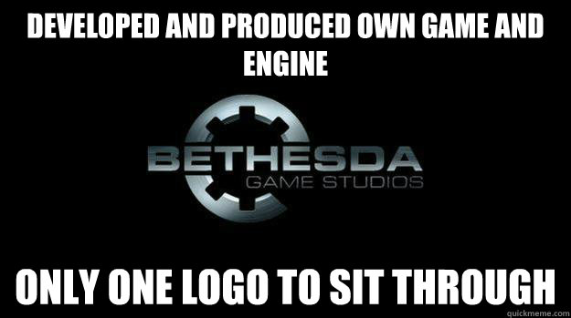 developed and produced own game and engine only one logo to sit through - developed and produced own game and engine only one logo to sit through  Misc