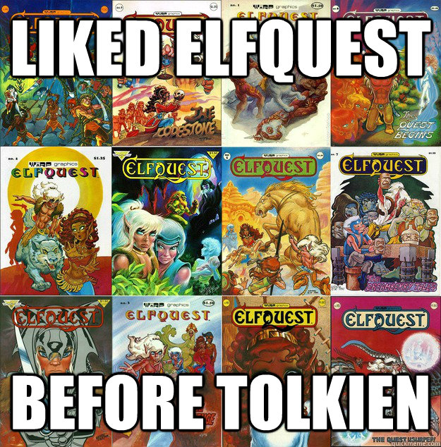 Liked Elfquest Before Tolkien  