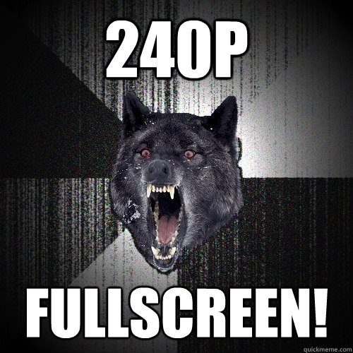 240p Fullscreen!  Insanity Wolf