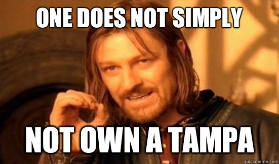 One Does Not Simply Not own a Tampa  Boromir