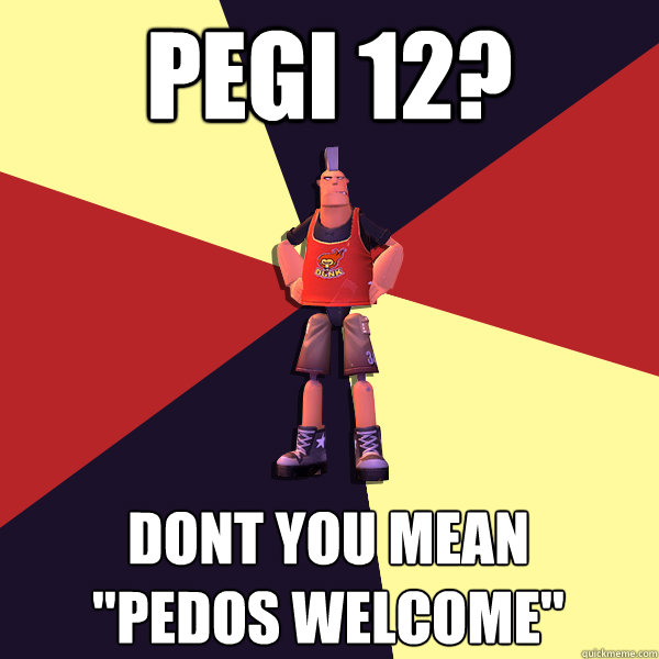 PEGI 12?  DONT YOU MEAN 
