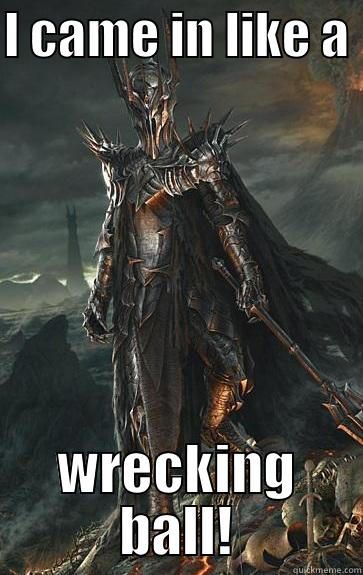 Dark Lord of Pop - I CAME IN LIKE A  WRECKING BALL! Misc