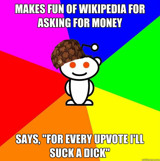 Makes Fun of Wikipedia for Asking For Money Says, 