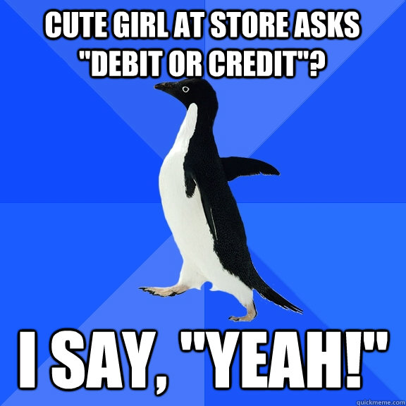Cute Girl at store asks 