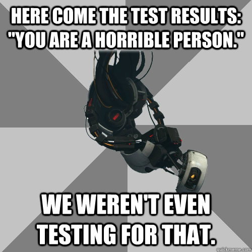 Here come the test results: 