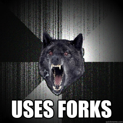  Uses Forks  Insanity Wolf