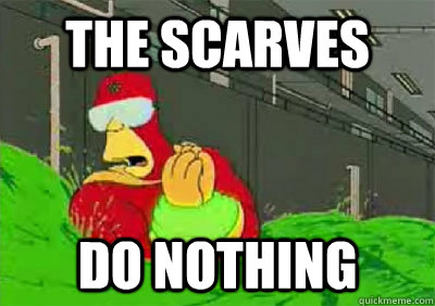 the scarves do nothing - the scarves do nothing  Radioactive Man