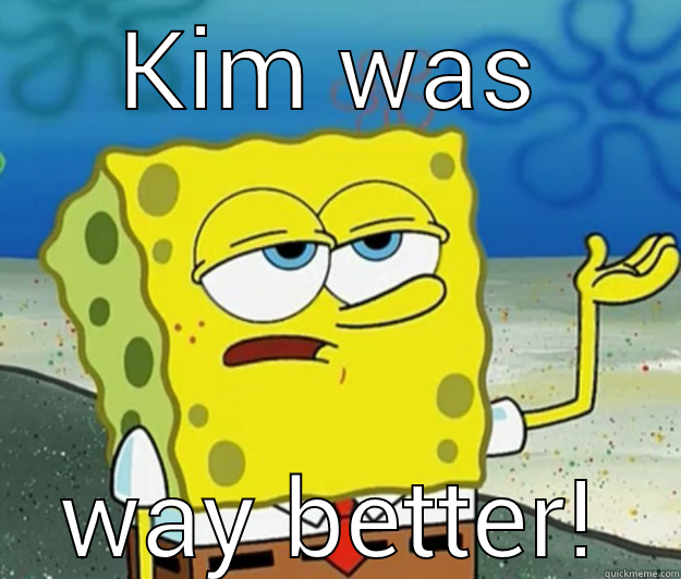 After watching Mimi sex tape - KIM WAS WAY BETTER! Tough Spongebob